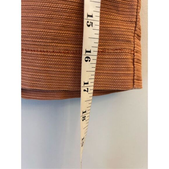 Free People Every Minute Every Hour Terra Cotta Button-Up Mini Skirt 8 - Picture 7 of 10